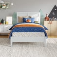thumbnail image 2 of AFI Berkshire Low Profile Platform Bed, White, Twin, 2 of 13