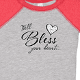 thumbnail image 4 of Inktastic Well Bless your Heart with Calico Print Boys or Girls Baby Bodysuit, 4 of 5
