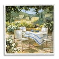 thumbnail image 5 of Stupell Industries Tuscan Terrace Vineyard French Picnic Courtyard Villa Scenery,17 x 17, Design by JG Studios, 5 of 5