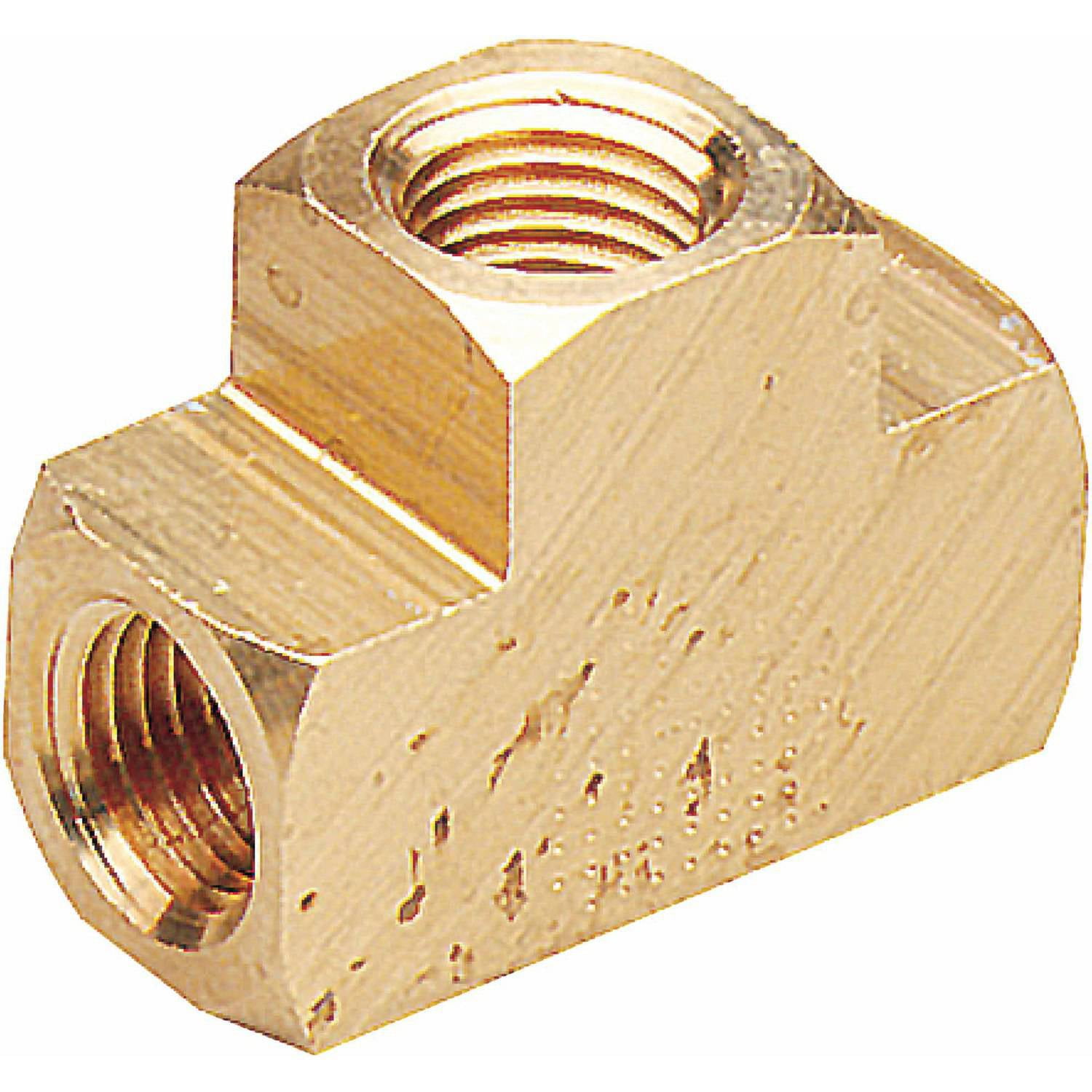 Seachoice Female Brass Tee Fitting 1/4" NPT