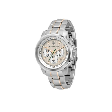 Day Date Chronograph - Maserati Watch R8873637002 Chronograph, 24 Hour Display, Date Window-Stainless Steel