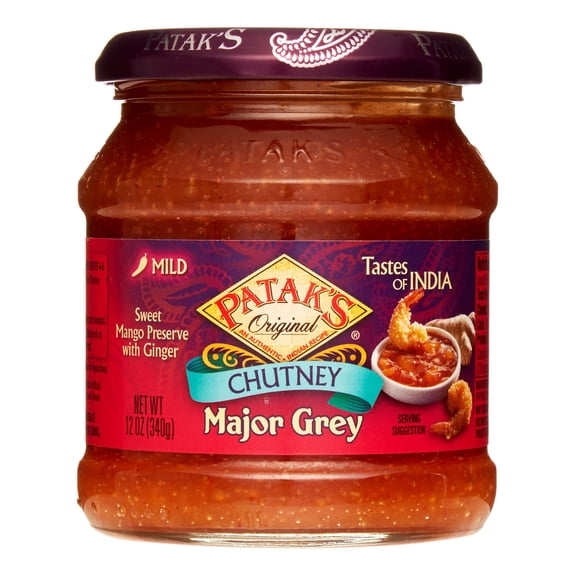 Patak's Original Major Grey Chutney, 12 oz