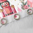 thumbnail image 4 of Feelyou Merry Christmas Child Black Out Curtains, Cartoon Fairy Tale Curtains Pack of 2 (42x63 Each), Pink Plaid Buffalo Bedroom Curtains, Living Room Curtains Decor, 4 of 6