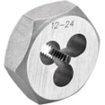 thumbnail image 1 of HUGFEGWE Fil de Rethreading Hexagonal, Filetage en Acier au Carbone 12-24, Fil de Machine de Rethreading Hexagonal, Tuyau Coniques Hexagonaux, 1 Pcs CJB91-22830, 1 of 7