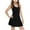 Black, variant on Razzly Child Girls Solid Color Sleeveless Dress Slim Fit Stretchy Waistband Casual Summer Outfit for Kids Age 5-15 Comfortable Playwear Outdoor Activities(Hot Pink,6-7 Years)