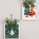 thumbnail image 4 of Cateissary Decoración colgante de Navidad, pequeño adorno de vacaciones, artesanía de interesante, colgante de Navidad, colgantes para Kits de decoración para fiestas alce blanco, 4 of 6