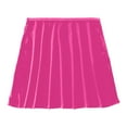 thumbnail image 4 of Dorinao Women's Solid Color High Waisted Slim Boxer Swimming Bottoms Skirt Wrap Skirt Bikini Bottoms, Pink, S, 4 of 4