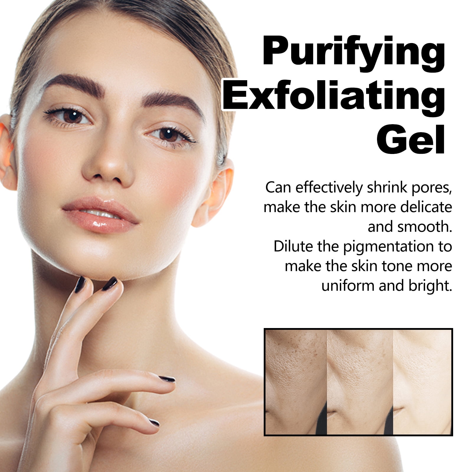 Alvantor Purifying Exfoliating Gel with Salicylic Acid - Deep Clean and Brighten Skin 1.76oz