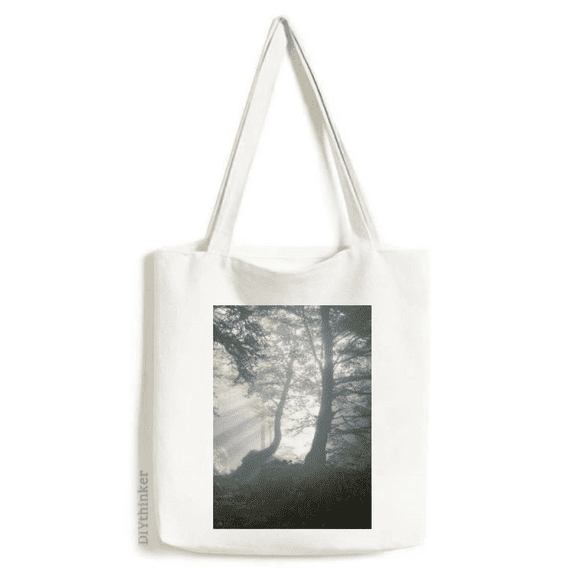 Nature Scenery Forestry Tote Canvas Bag Shopping Satchel Casual Handbag