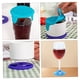 thumbnail image 4 of Posavasos de silicona, 6 posavasos de silicona antideslizantes para copas de vino, posavasos para bebidas, decoración 3 en 1, 4 of 5