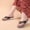 Black, variant on WIZUTIZ Shower Sandals Women Soft Vintage Slides for Women Summer Soft EVA Slip on Sandals Platform Heels Slide Sandals Beach Slides Indoor Cushion Slippers for Older Women Mother's Day Gift