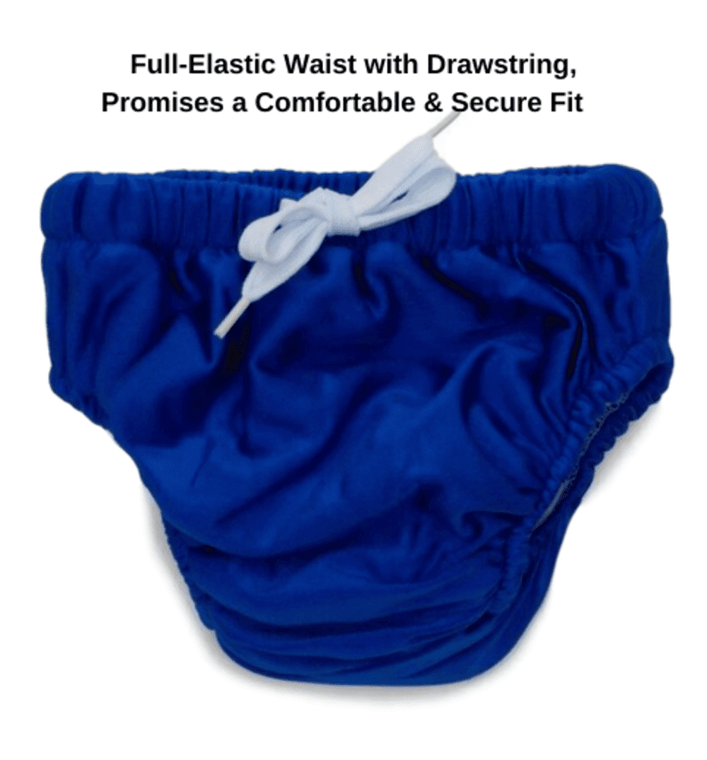 KaWaii Baby Unisex Infant Toddler Swim Diapers, Reusable Swimming Pants (Pack of 5 Green L 32-40 lbs)