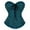 Army Green, variant on ICHUANYI Women's Fashion Plus Size Corsets Shapewear Solid Underwear