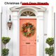 thumbnail image 5 of Worallymy Corona de Navidad, Corona de decoración de Puerta Frontal Guirnalda de Invierno Guirnalda Artificial para Fiesta en casa Exterior Interior Worallymy JD735800294, 5 of 7