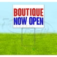 thumbnail image 1 of Boutique Now Open (18" x 24") Yard Sign, Includes Metal Step Stake, 1 of 6