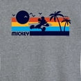 thumbnail image 3 of Mickey & Friends - Mickey Sunset Pattern - Women's Short Sleeve Graphic T-Shirt, 3 of 5