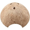 thumbnail image 4 of Reptile House Hiding Cave Natural Coconut Shell Turtle Aquarium Hide Decor, 4 of 7