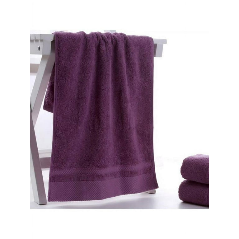 VICOODA 100% Cotton Towels Ultra Soft and Absorbent Towel Bath Thick Towel  Bathroom Luxury Bath Sheet - 34 x 75cm