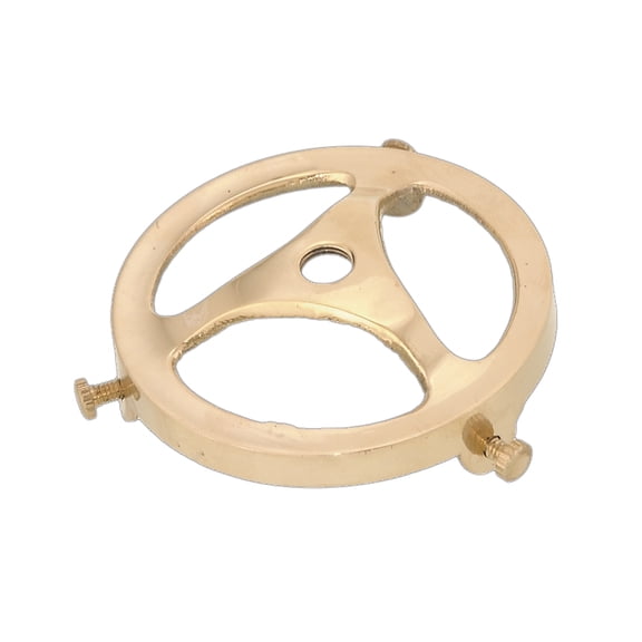 B&P Lamp® 3 1/4" Fitter, Cast Brass Shade Holder, Unfinished Brass