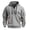 #K02-Gray, variant on Mens Tactical Hoodie, Half Zip Pullover with Pocket, Casual Athletic Long Sleeve Tops for Men, Daily Work Outdoor Fall Winter Outfits Khaki L
