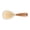 Transparent Orange, variant on Short Wooden Handle Silicone Spatula,Multifunction Spatula Cooking Spoon,Silicone Spoon with Wooden Handle,Heat-insulation Heat-resistant Spoons for Rice Cooker (Transparent Orange,3.15"x8.27")