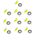 thumbnail image 1 of Eigraketly 10 Uds gancho Keeper plástico multifunción suspensión poste dispositivos dispositivo de pesca ganchos suministro accesorios herramienta Pescar Verde Eigraketly OD030637-05, 1 of 6