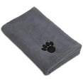 thumbnail image 1 of Serviette pour Animaux de Compagnie Grise Brodée, 1 of 1