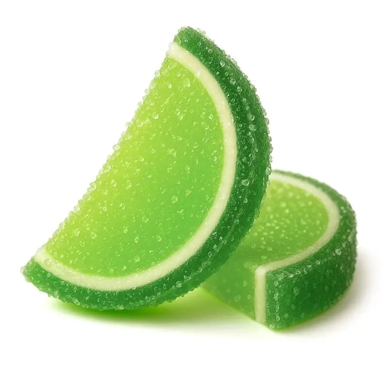 NY SPICE SHOP Sour Apple Jelly Fruit Slices - 3 Pound - Jelly Fruit Slices - Jelly Slices Candy