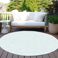 thumbnail image 6 of Addison Rugs Chantille Indoor/Outdoor Transitional Geometric Sky Washable Round Rug, 8' x 8', 6 of 6