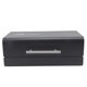 thumbnail image 1 of Caja de Pan de Hierro, Recipiente de Almacenamiento de Pan de Gran Capacidad con Puerta de Concha para el hogar(Negro), 1 of 14