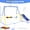 Blue+Steel2, variant on LHSHID Heavy-Duty Metal A-Frame Swing Stand, 330 lbs Capacity with Saucer & Belt Swings, for Backyard Playground