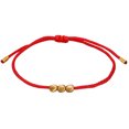 thumbnail image 2 of Pulseras para mujer, regalos para mujer, pulsera de cuerda de cuentas de cobre tibetano y brazaletes, pulsera unisex de hilo encerado para mujer., 2 of 3
