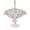 Black, variant on Outdoor Tablecloth with Umbrella Hole for Patio/Picnic/Party/Camping, Farmhouse Flowers Waterproof Table Cloth Square Cover Washable, Vintage Country Botanical Florals (54"x 54")