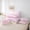 Pink A, variant on Erosebridal Gold Initial Letter A Twin Bedding Sets 7-Piece for Kids, Pink Stripes Bedding Comforter Set