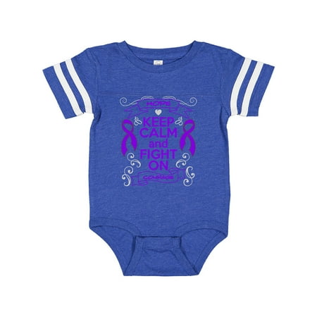 

Inktastic Chiari Malformation Keep Calm Fight On Gift Baby Boy or Baby Girl Bodysuit