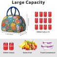 thumbnail image 5 of Insulated Lunch Bag Women, Large Insulated Lunch Bag for Work for Adult Men, Leakproof Cooler Lunch Bags for Office Lunch (French Frie ), 5 of 7