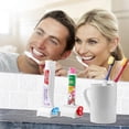 thumbnail image 4 of 4 PCS Toothpaste Squeezer Roller, Toothpaste Holder Toothpaste Tube Squeezer, Toothpaste Dispenser , Blue, 4 of 6