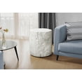 thumbnail image 2 of Accent Table - 25"H - Indoor Or Outdoor - Nightstand - Living Room - White, 2 of 10