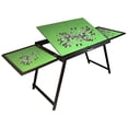 thumbnail image 1 of Kcelarec Wooden Jigsaw Table Puzzle Table for Adults and Kids,Protable Folding Jigsaw Table,Fold-and-Go Tilting Puzzle Table for 1500 Pcs Puzzles, 1 of 5