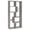 Grey Driftwood, variant on Theo 71-inch 6-shelf Bookshelf Cappuccino