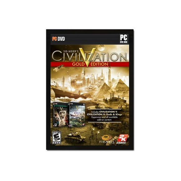 Sid Meier's Civilization V: Gold Edition - Gold Edition - Win - DVD