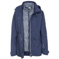 thumbnail image 3 of Trespass - Chaqueta Impermeable 3-1 Cruising para Mujer (Marino) Trespass UTTP4762_P, 3 of 3