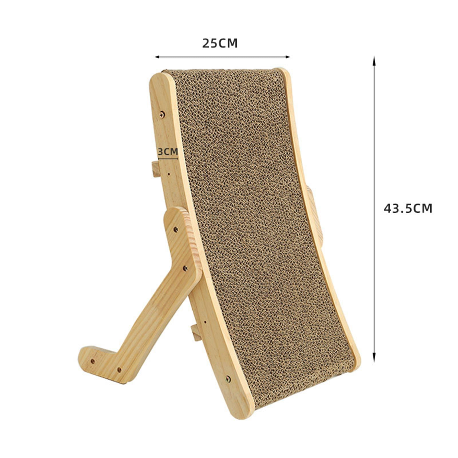 EHJRE Cat Living Room Bed Wooden Frame Cat Furniture Protection Indoor Scratching Posts for Cats Training Toy , 43.5cmx25cm