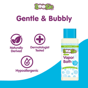 Boogie Bubbling Vapor Bath, Soothing Mint Eucalyptus, 10 fl oz