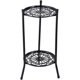 thumbnail image 2 of Flower stand Flower stand Plant stand Plant stand Flower stand stool Black 25x25x50cm, 2 of 4