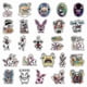 thumbnail image 3 of 50X Aaahh!!! Real Monsters TV Series Characters Stickers Ickis Oblina Krumm Gift, 3 of 5