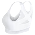 thumbnail image 2 of Dream Bras Copper Therapy Zip-Front Bra, White, Medium, 2 of 8