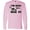 AD-Pink, variant on I'm Sexy and I Mow It Lawnmower Fun Long Sleeve T-Shirt