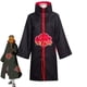 thumbnail image 2 of 2023-tobi Obito Cosplay Costume Akatsuki Long Sleeve Cloak Halloween Carnival Funny Adult Cosplay Costume zhangyuxiang LED, 2 of 2