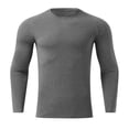 thumbnail image 4 of Men's UPF 50+ Long Sleeve Compression Shirts, Water Sports Rash Guard Base Layer, Athletic Workout Shirt, 4 of 5